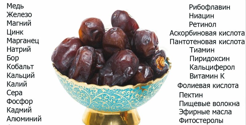 what is included in dates