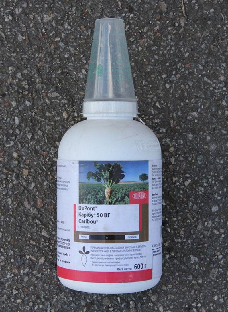 složení a působení herbicidu karibu